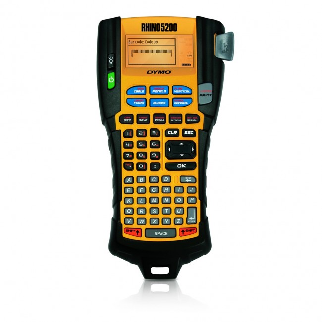 DYMO RHINO 5200 label printer Thermal transfer 180 x 180 DPI 10 mm/sec ABC DYMO RHINO 5200 label printer Thermal transfer 180 x 180 DPI 10 mm/sec ABC