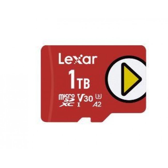 Lexar LMSPLAY001T-BNSNG memory card 1 TB MicroSDXC UHS-I Class 10 Lexar LMSPLAY001T-BNSNG memory card 1 TB MicroSDXC UHS-I Class 10