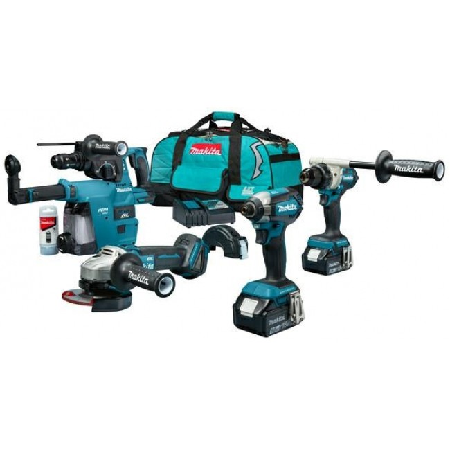 Makita DLX4155TX1 power tool combo kit Battery