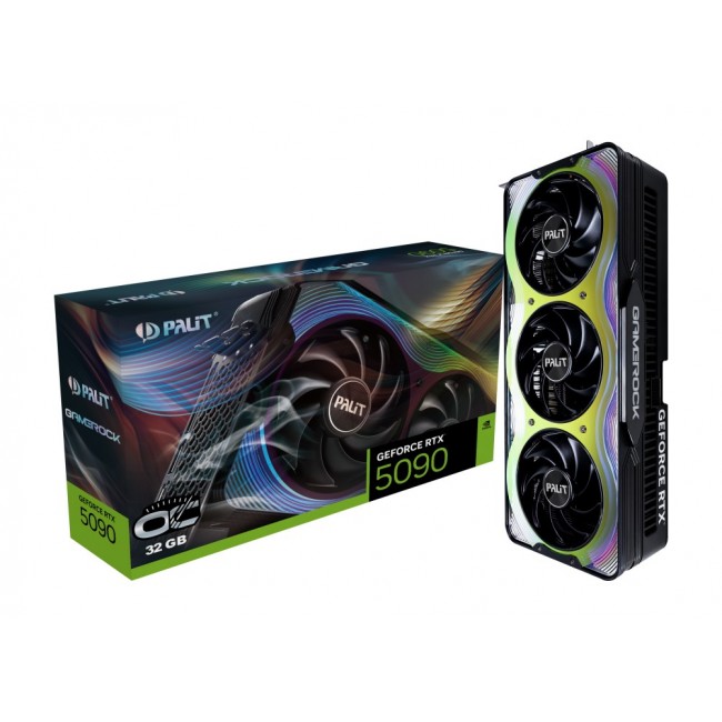 Palit GeForce RTX 5090 GameRock OC NVIDIA 32 GB GDDR7 Palit GeForce RTX 5090 GameRock OC NVIDIA 32 GB GDDR7