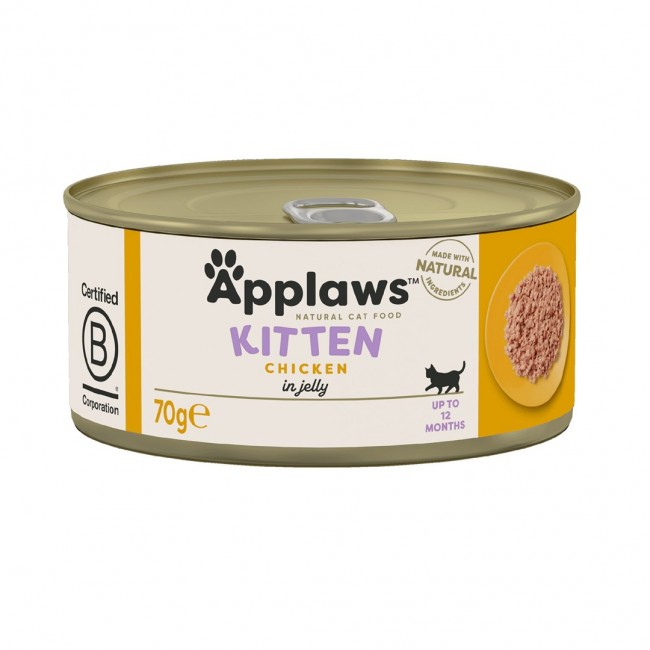 APPLAWS Kitten Chicken in jelly - wet cat food - 70g APPLAWS Kitten Chicken in jelly - wet cat food - 70g