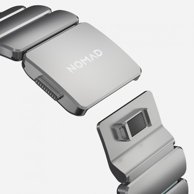 Nomad NM009902858 smart wearable accessory Band Natural Titanium