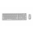 Gembird KBS-WMS-01-W-CYRL Silent key Pro Business wireless desktop set, white, RU layout