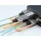 LevelOne AOC-0503 network transceiver module Fiber optic 103100 Mbit/s QSFP28 850 nm