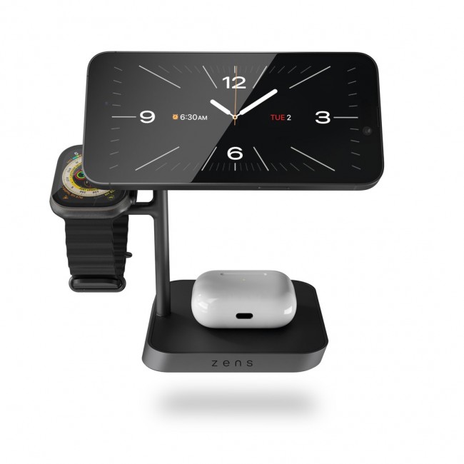 Zens Alum Series 3-in-1 Magnetic Wireless Charger