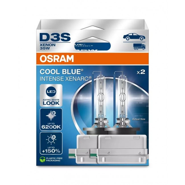 Bulb (Set of 2) D3S 42V 35W PK32D-5 Cool Blue Intense NextGen 6200K
