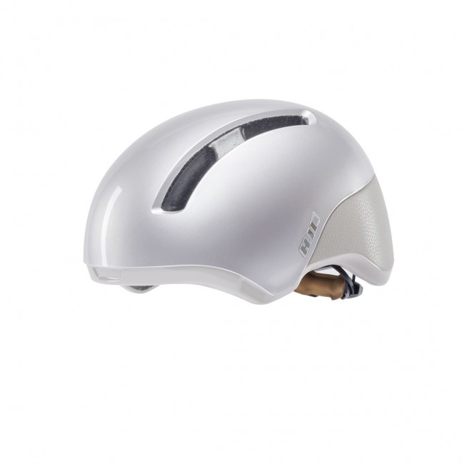 HJC CALIDO PLUS Silver Cycling Helmet, PEARL GREYISH SILVER, Size S