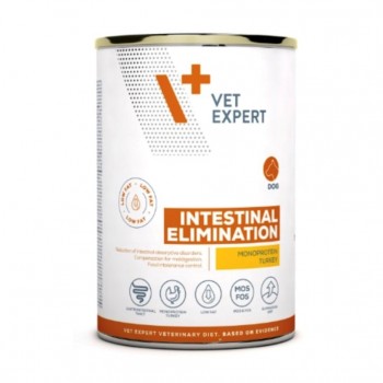 VETEXPERT Veterinary Diet Intestinal Fat Dog Mono wet dog food 400g