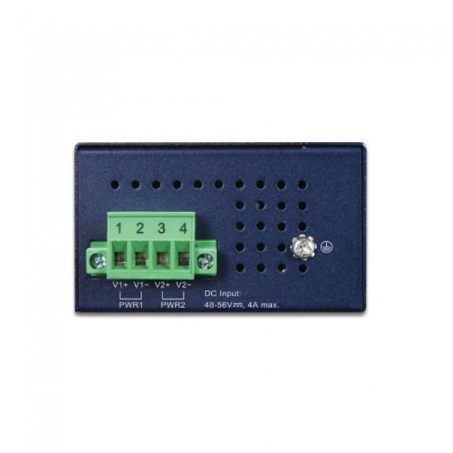 PLANET IPOE-270-12V network switch Power over Ethernet (PoE) Blue