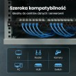 Extralink CAT6 UTP 0.5U | Patchpanel | 24 Ports