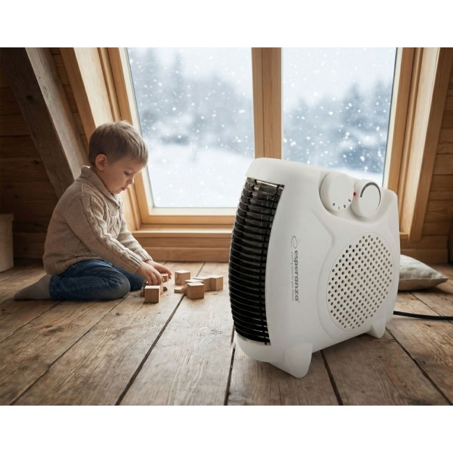 Esperanza EHH004 electric space heater Indoor Black,White 2000 W