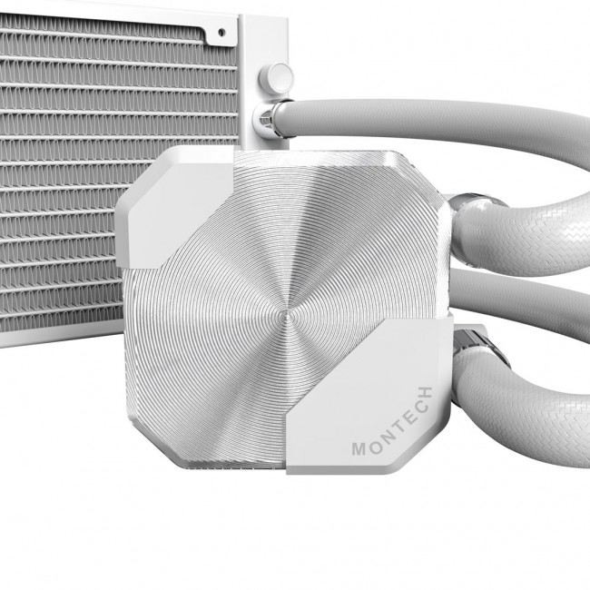 Water Cooling Montech HyperFlow Silent AiO - 360mm, white Water Cooling Montech HyperFlow Silent AiO - 360mm, white