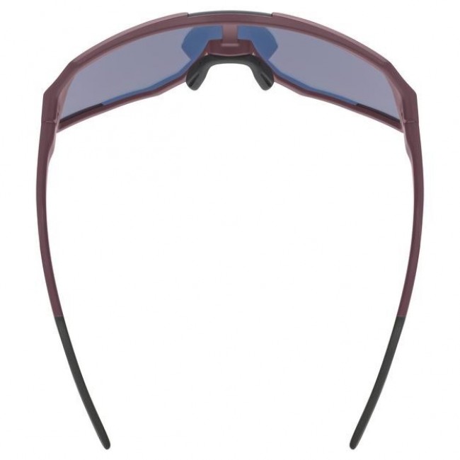 Uvex sequenze CV Multi-sport glasses Unisex Semi rimless Red