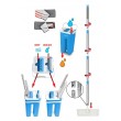 Esperanza EHS004 Flat mop with bucket