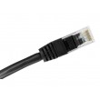 Alantec KKU5CZA1 networking cable Black 0.25 m Cat5e U/UTP (UTP)
