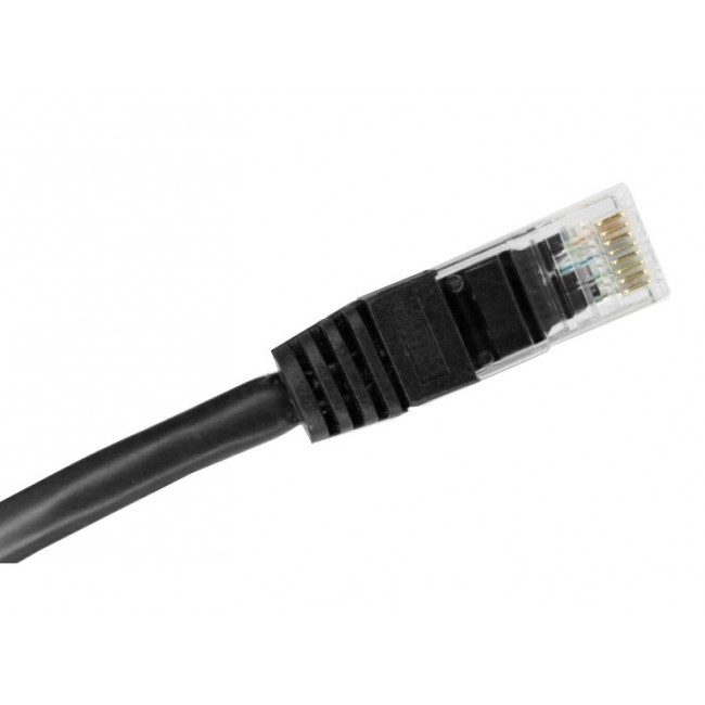 Alantec KKU5CZA1 networking cable Black 0.25 m Cat5e U/UTP (UTP) Alantec KKU5CZA1 networking cable Black 0.25 m Cat5e U/UTP (UTP)