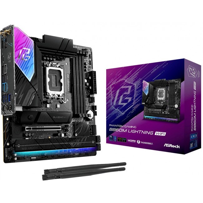 Motherboard - ASRock B860M Lightning WiFi Motherboard - ASRock B860M Lightning WiFi