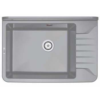 1-bowl kitchen sink - fixed to the wall