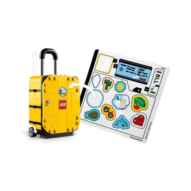 LEGO 40817 Yellow Travel Suitcase