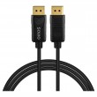 Savio CL-206 DisplayPort cable 3 m Black