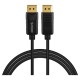 Savio CL-206 DisplayPort cable 3 m Black