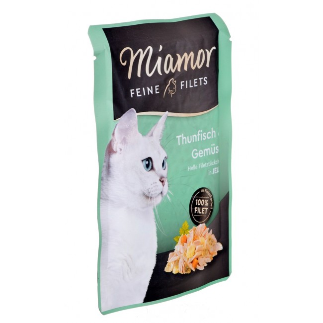 Miamor cats moist food Tuna with vegetables 100 g