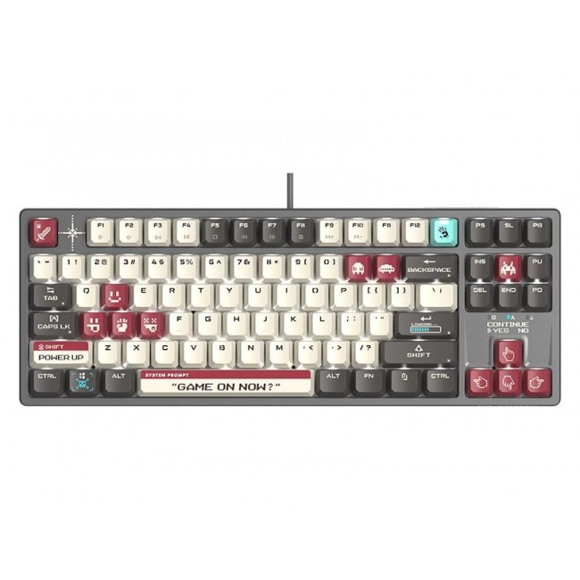 Klawiatura mechaniczna A4tech Bloody S87 Pixels Red USB Klawiatura mechaniczna A4tech Bloody S87 Pixels Red USB
