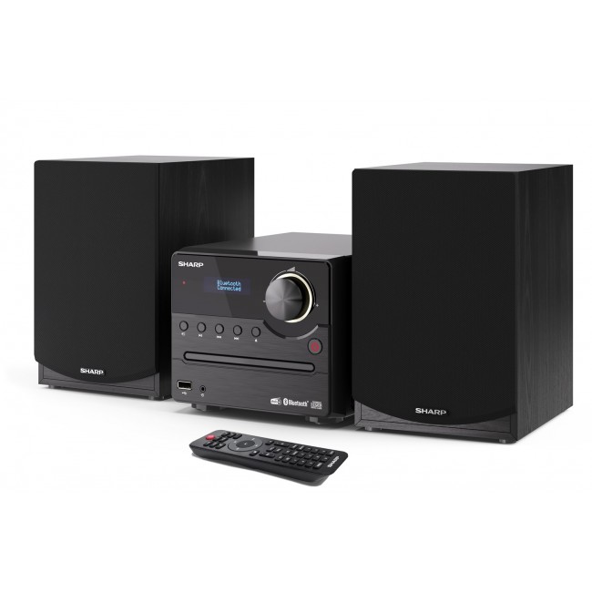 Sharp XL-B517D(BK) Hi-Fi Micro System, CD/FM/USB/Bluetooth v5.0, Aux-in, 45W, Black Sharp | Hi-Fi Micro System | XL-B517D(BK) | USB port | AUX in | Bluetooth | CD player | Black | FM radio | Wireless connection Sharp XL-B517D(BK) Hi-Fi Micro System, CD/FM/USB/Bluetooth v5.0, Aux-in, 45W, Black Sharp | Hi-Fi Micro System | XL-B517D(BK) | USB port | AUX in | Bluetooth | CD player | Black | FM radio | Wireless connection
