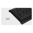 KeySonic KSK-3011ELC (DE) keyboard Home USB QWERTZ German Black