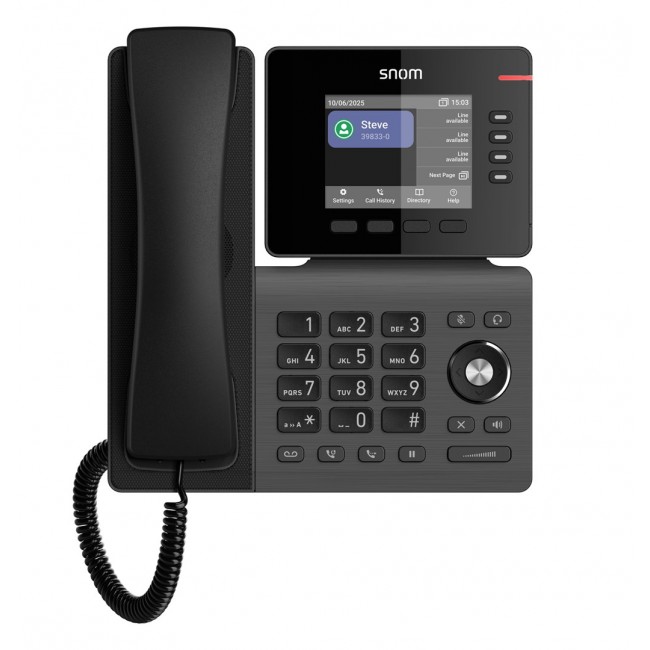 Snom D810W IP phone Black IPS Wi-Fi