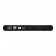 Verbatim External Slimline CD/DVD Writer optical disc drive DVD RW Black Verbatim External Slimline CD/DVD Writer optical disc drive DVD RW Black