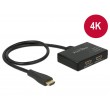 DeLOCK 87700 video splitter HDMI 2x HDMI