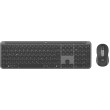 Logitech 920-012483 keyboard Mouse included Office RF Wireless + Bluetooth QWERTZ German Graphite