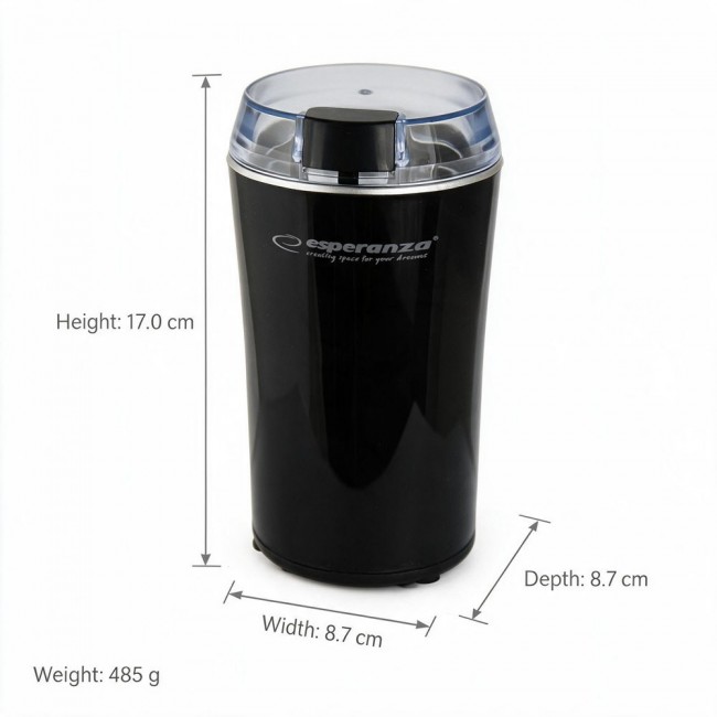 Esperanza EKC008K Coffee Grinder black 160 W