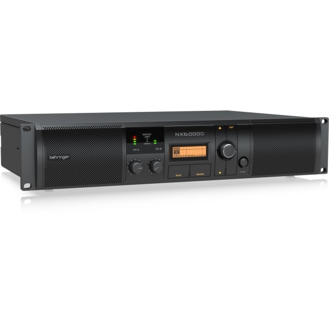 Behringer NX6000D audio amplifier 2.0 channels Home Black Behringer NX6000D audio amplifier 2.0 channels Home Black
