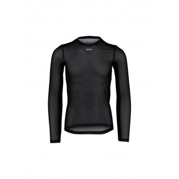 POC Essential Layer Long Sleeve Cycling Jersey - uranium black