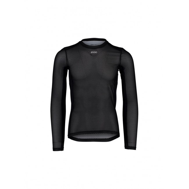 POC Essential Layer Long Sleeve Cycling Jersey - uranium black POC Essential Layer Long Sleeve Cycling Jersey - uranium black