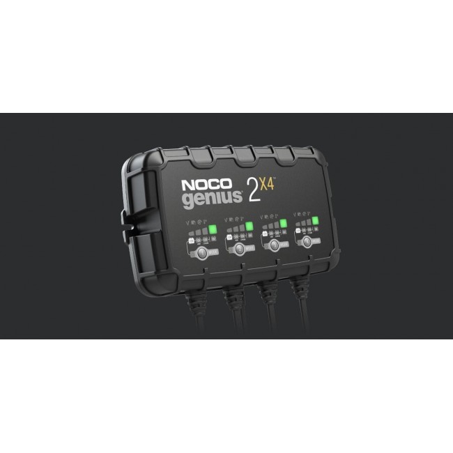 GENIUS2X4 8A 4-Bank Battery Charger GENIUS2X4 8A 4-Bank Battery Charger
