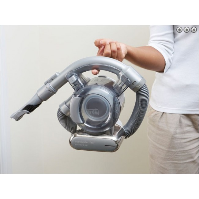 Black & Decker PD1820LF handheld vacuum Black, Chrome Bagless Black & Decker PD1820LF handheld vacuum Black, Chrome Bagless