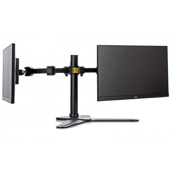 iiyama The DS1002D-B1 is a desk mount stand for two flat screens up to 30 