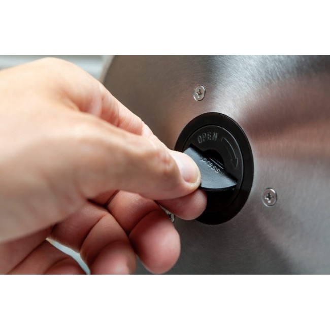 ELDOM KR400 slicer Electric 150 W Stainless steel Metal