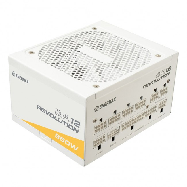 Enermax Revolution D.F.12 power supply unit 850 W 20+4 pin ATX ATX White Enermax Revolution D.F.12 power supply unit 850 W 20+4 pin ATX ATX White