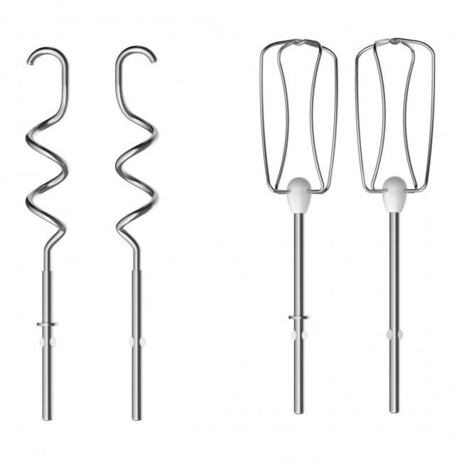 Tefal Powermix Silence HT650E Hand mixer 600 W Silver Tefal Powermix Silence HT650E Hand mixer 600 W Silver