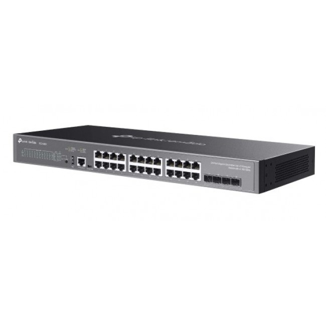 TP-Link Omada SG5428X network switch Managed L3 Gigabit Ethernet (10/100/1000) Black