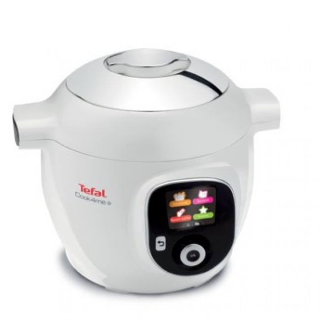 Tefal CY851130 multi cooker 6 L Chrome, White Tefal CY851130 multi cooker 6 L Chrome, White