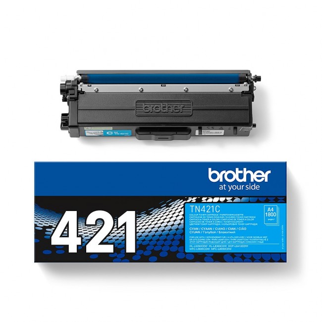 Brother TN-421C toner cartridge 1 pc(s) Original Cyan Brother TN-421C toner cartridge 1 pc(s) Original Cyan