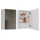 Topeshop POLA 1DL BIEL bathroom storage cabinet White