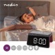 Nedis WCACQ30BK alarm clock Digital alarm clock Black