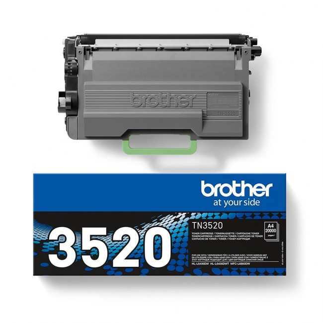Brother TN-3520 toner cartridge 1 pc(s) Original Black Brother TN-3520 toner cartridge 1 pc(s) Original Black