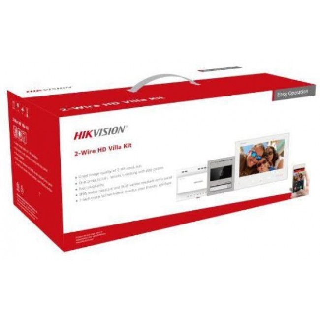 HIKVISION VIDEOPHONE DS-KIS704EY-ACW2